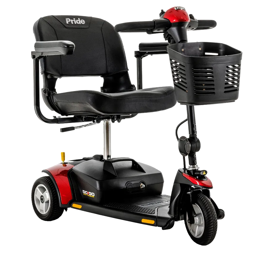 Pride Go-Go Elite Traveller 3-Wheel Travel Scooter