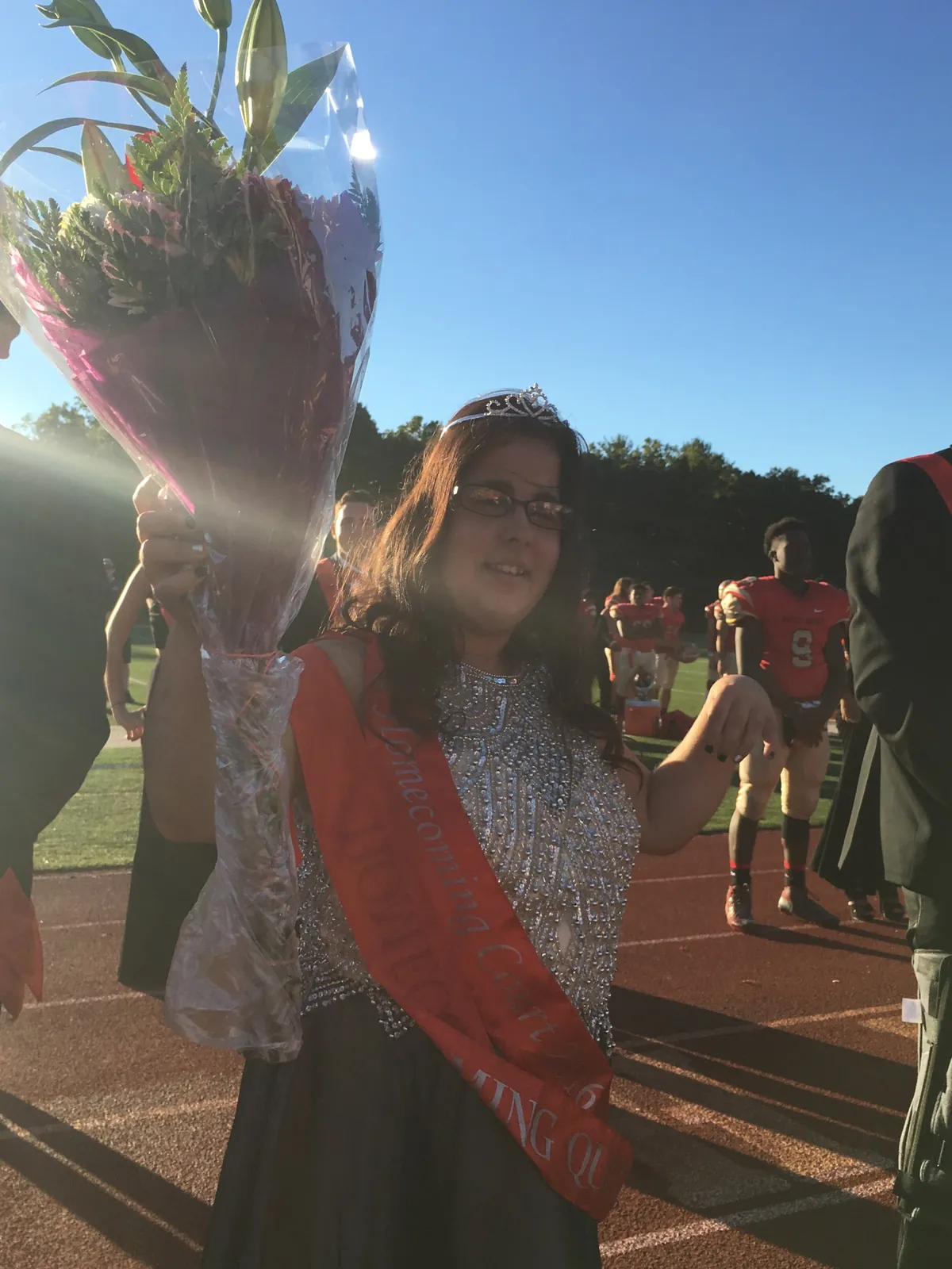 Nicole crowned Homecoming Queen in 2016