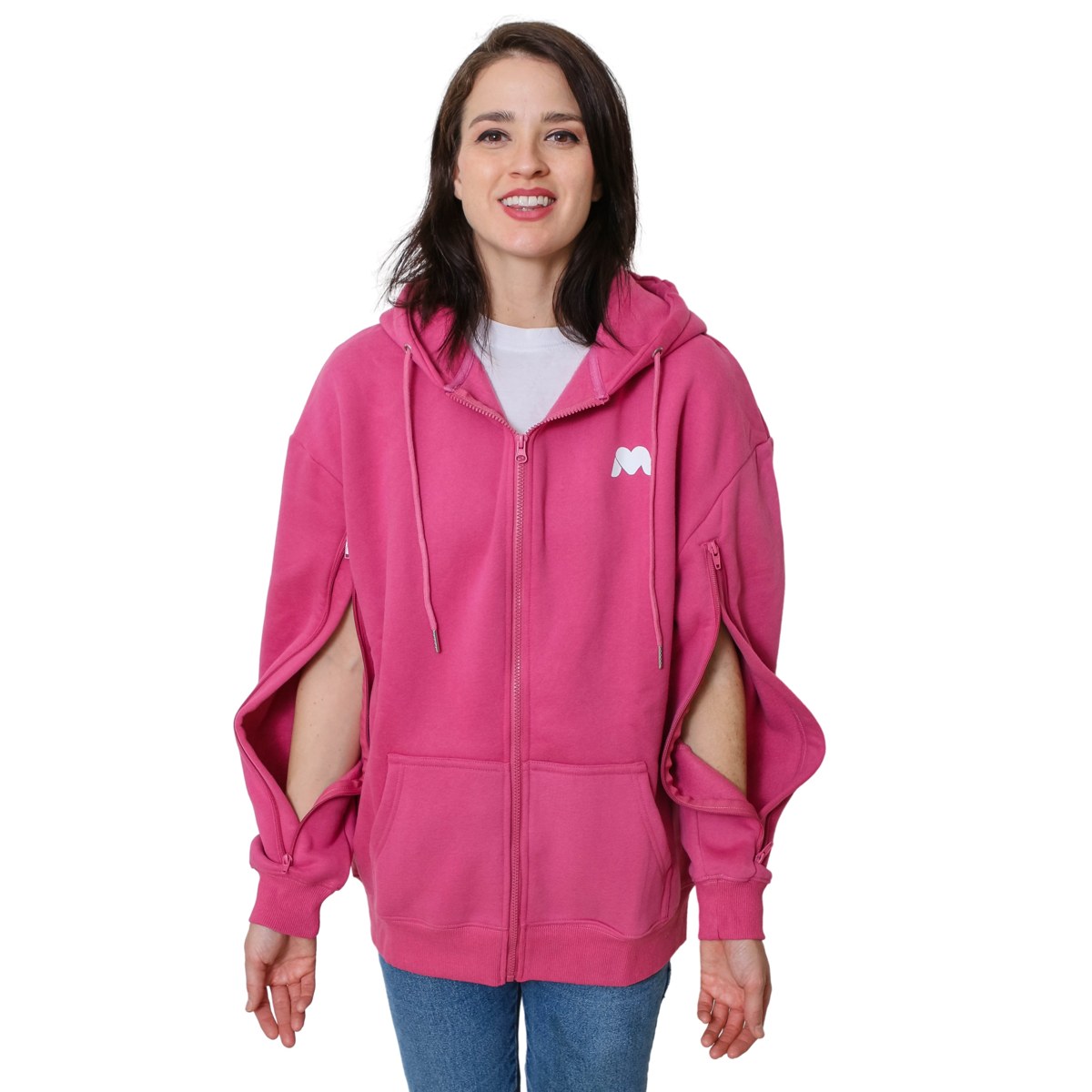 Oversized Arm Access Hoodie – Unisex